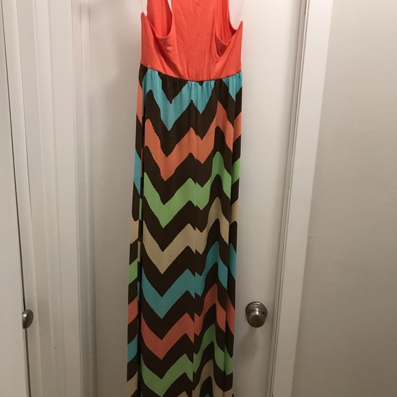 Fun summer maxi dress - Picture 3 of 4